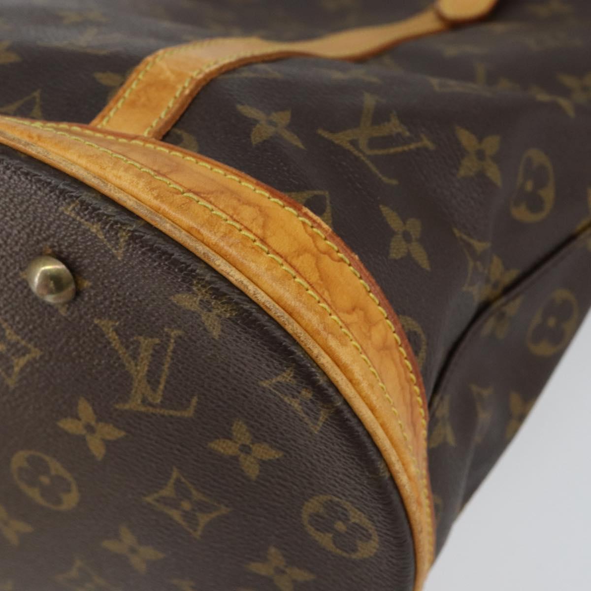 LOUIS VUITTON Monogram Bucket GM Shoulder Bag M42236 LV Auth hk3203