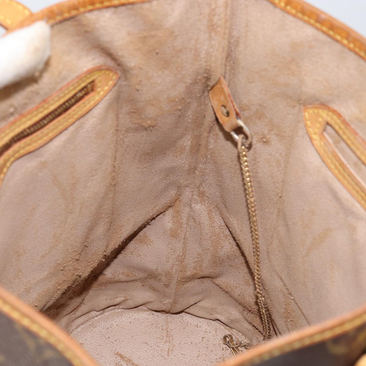 LOUIS VUITTON Monogram Bucket GM Shoulder Bag M42236 LV Auth hk3203