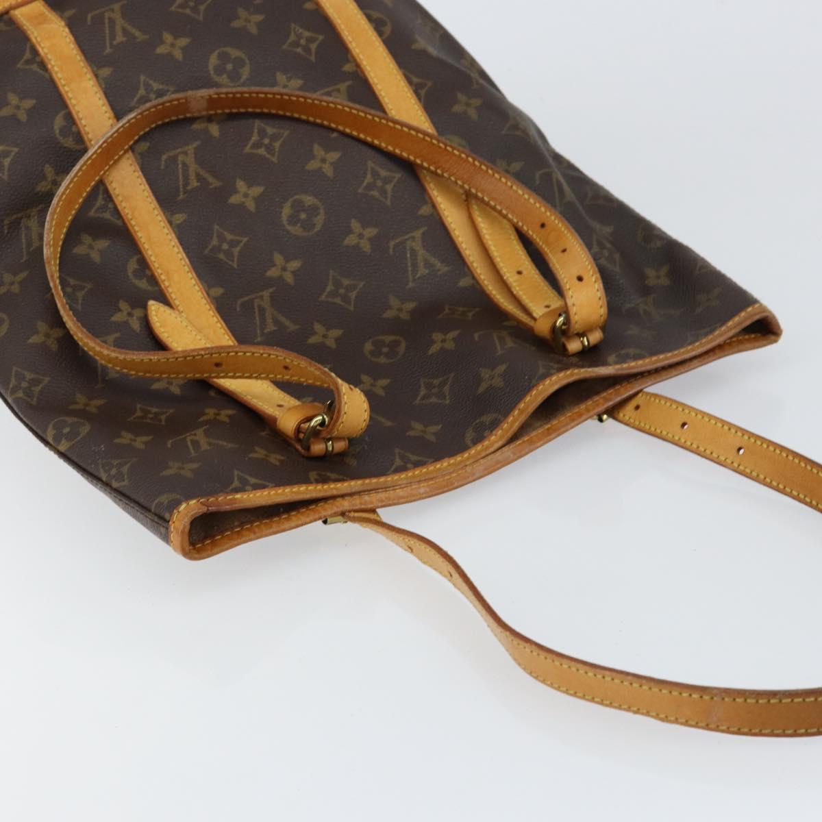 LOUIS VUITTON Monogram Bucket GM Shoulder Bag M42236 LV Auth hk3203