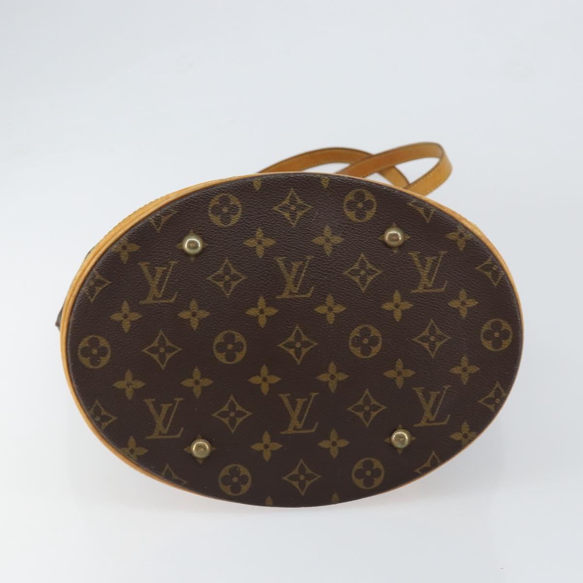 LOUIS VUITTON Monogram Bucket GM Shoulder Bag M42236 LV Auth hk3203