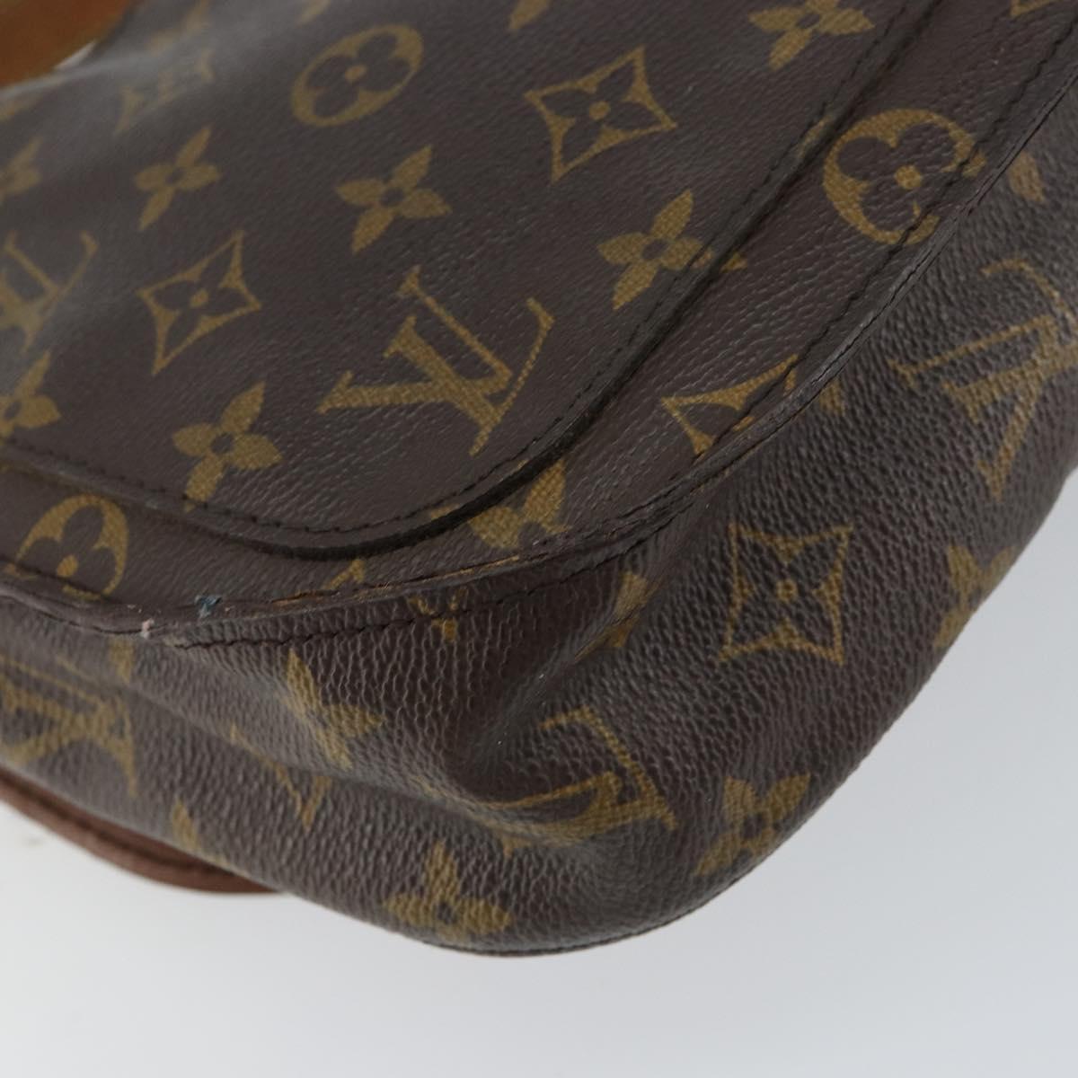 LOUIS VUITTON Monogram Saint Cloud GM Shoulder Bag M51242 LV Auth hk3208