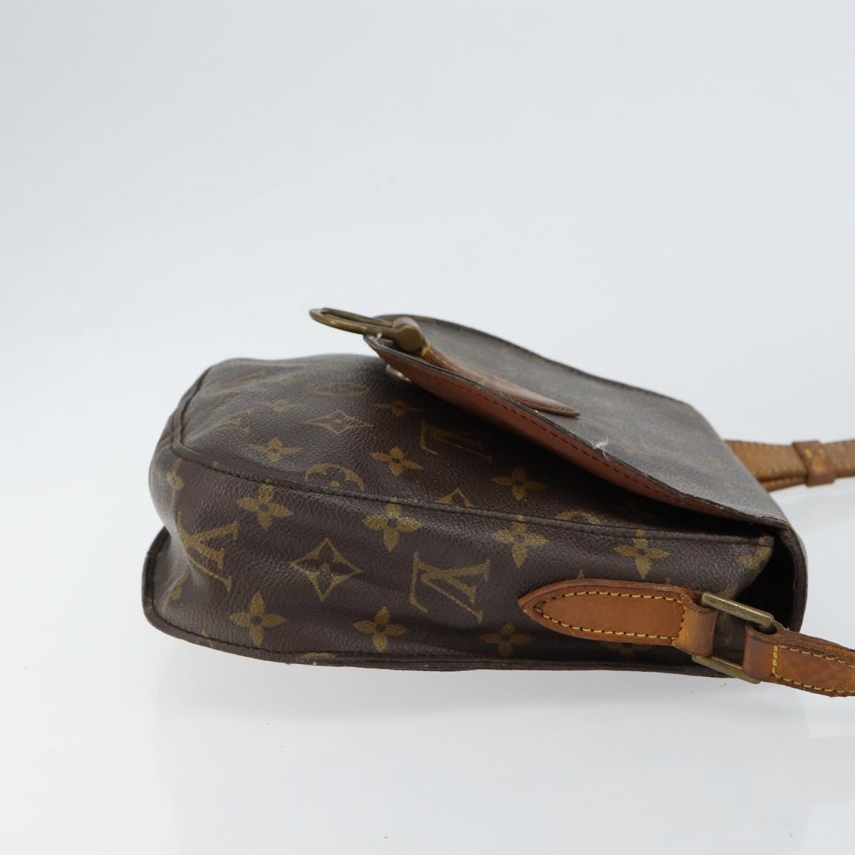 LOUIS VUITTON Monogram Saint Cloud GM Shoulder Bag M51242 LV Auth hk3208