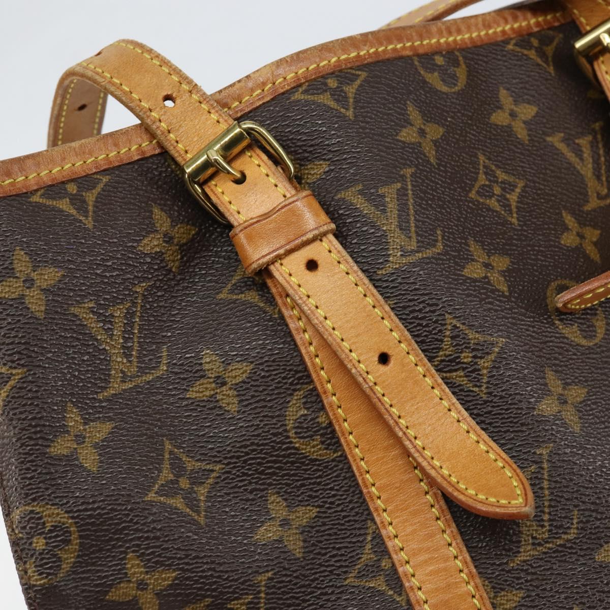 LOUIS VUITTON Monogram Bucket GM Shoulder Bag M42236 LV Auth hk3211