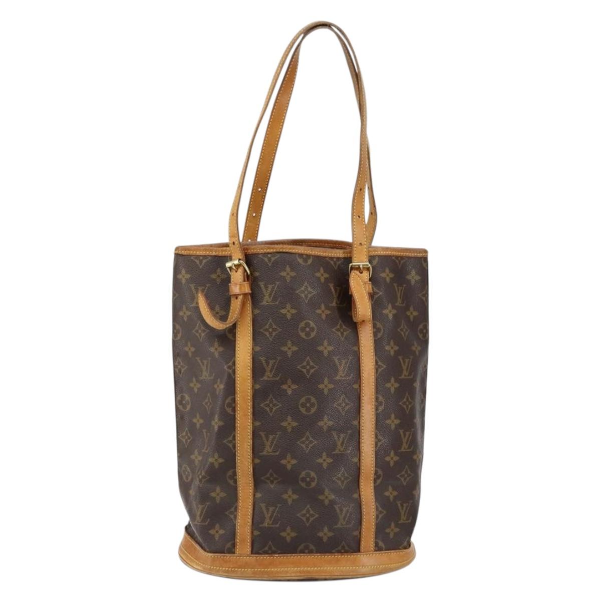 LOUIS VUITTON Monogram Bucket GM Shoulder Bag M42236 LV Auth hk3211