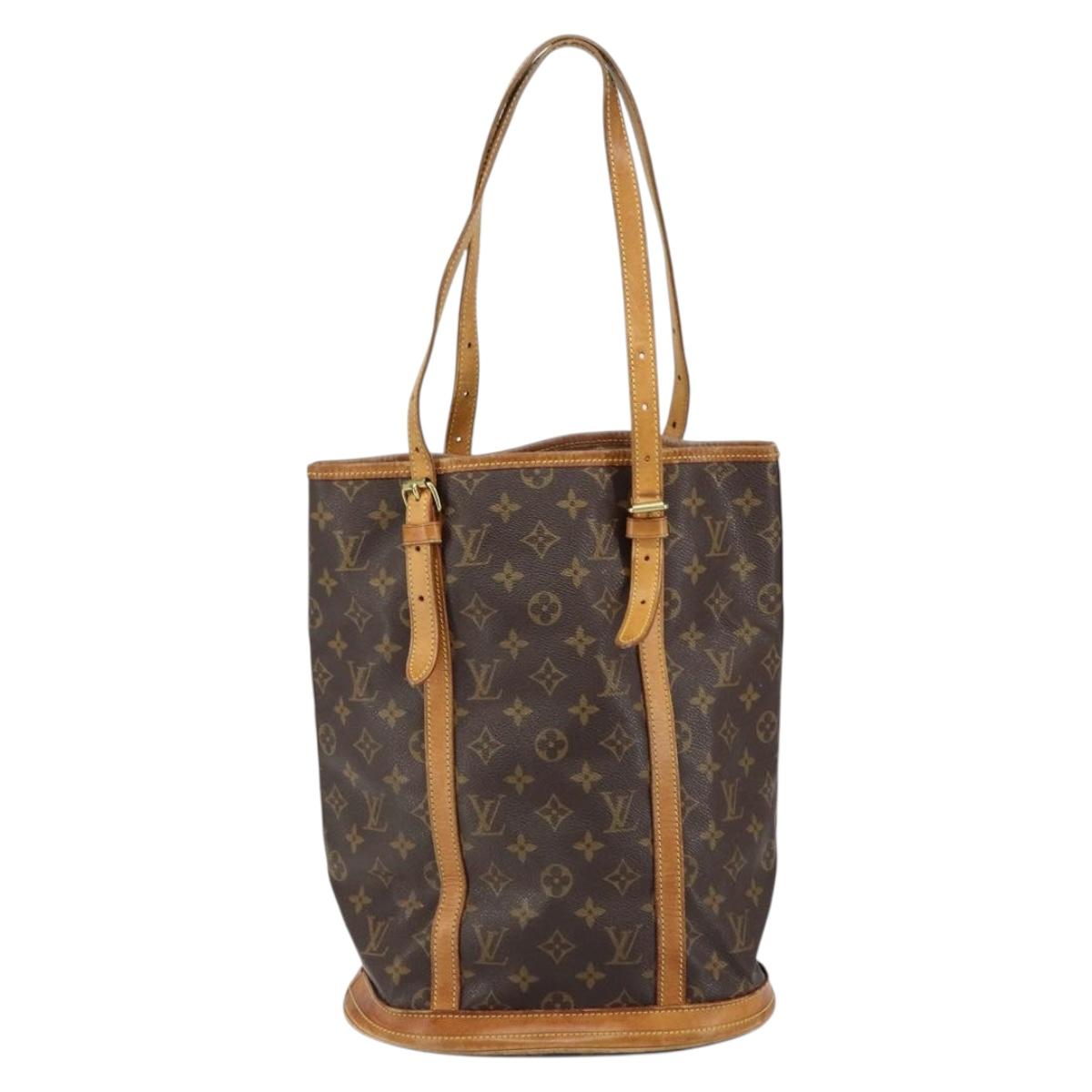 LOUIS VUITTON Monogram Bucket GM Shoulder Bag M42236 LV Auth hk3211