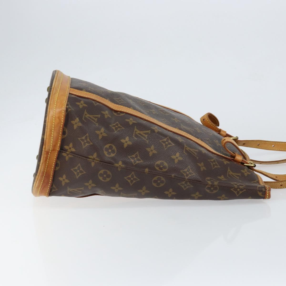 LOUIS VUITTON Monogram Bucket GM Shoulder Bag M42236 LV Auth hk3211