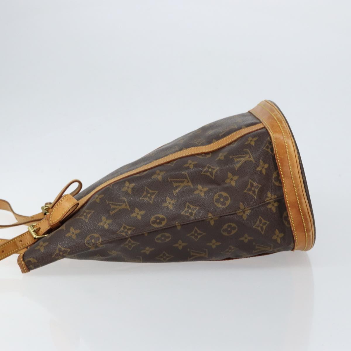 LOUIS VUITTON Monogram Bucket GM Shoulder Bag M42236 LV Auth hk3211