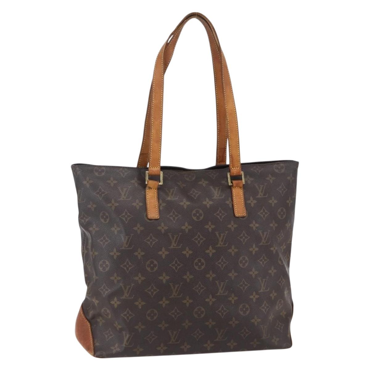 LOUIS VUITTON Monogram Cabas Mezzo Tote Bag M51151 LV Auth hk3212
