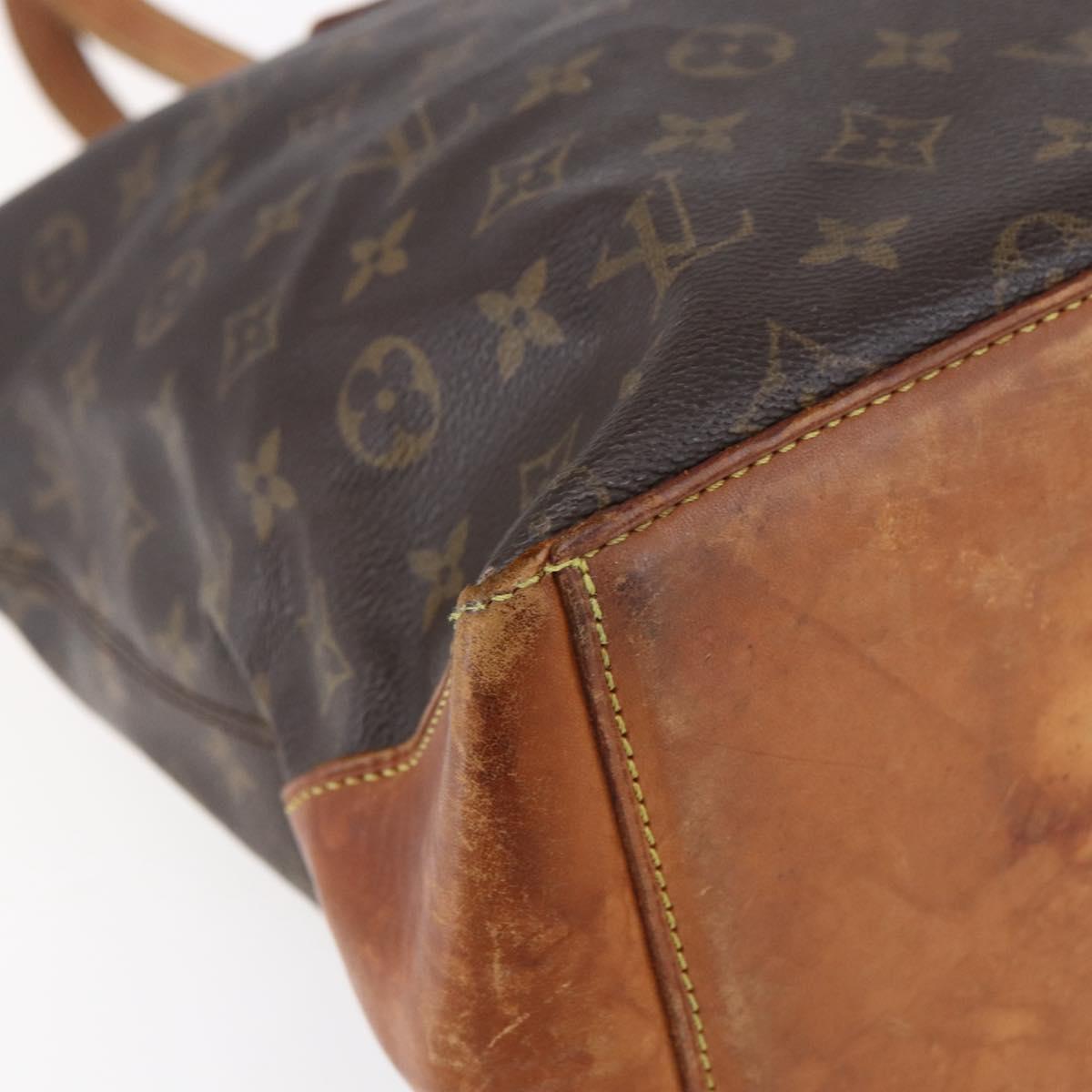 LOUIS VUITTON Monogram Cabas Mezzo Tote Bag M51151 LV Auth hk3212