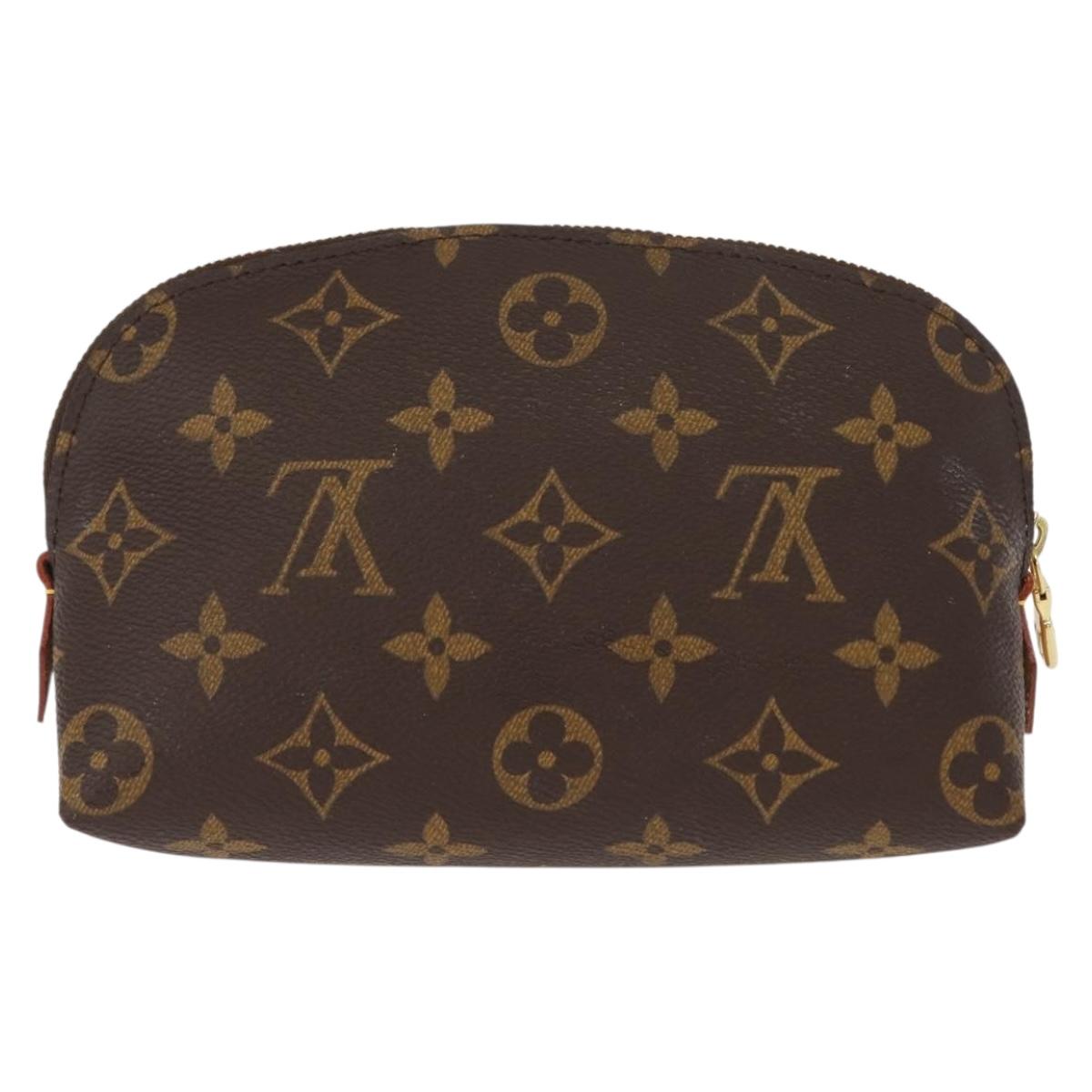 LOUIS VUITTON Monogram Pochette Cosmetic PM Pouch M43998 LV Auth hk3214