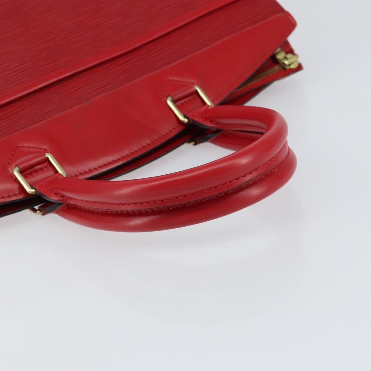 LOUIS VUITTON Epi Riviera Hand Bag Red M48187 LV Auth hk3218