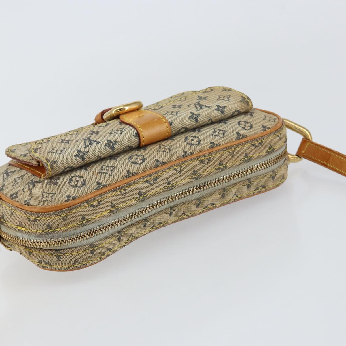 LOUIS VUITTON Monogram Mini Juliet MM Shoulder Bag Blue M92004 LV Auth hk3221