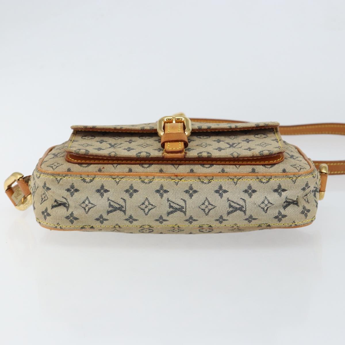 LOUIS VUITTON Monogram Mini Juliet MM Shoulder Bag Blue M92004 LV Auth hk3221