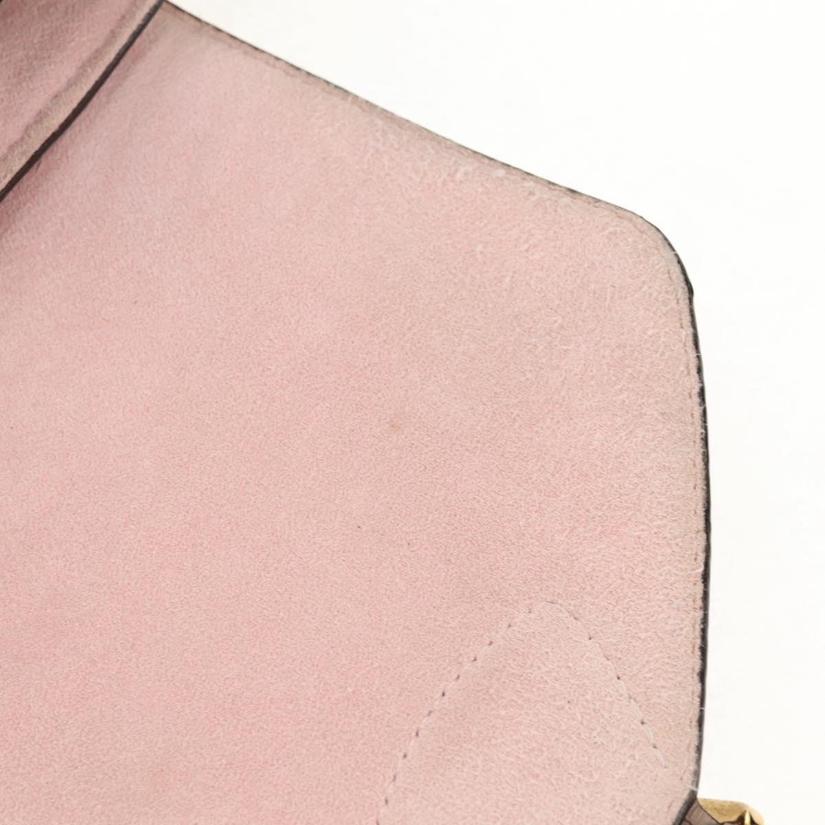 LOUIS VUITTON Monogram Empreinte Montsouris PM Bag Bronze M45410 LV Auth hk3223AM