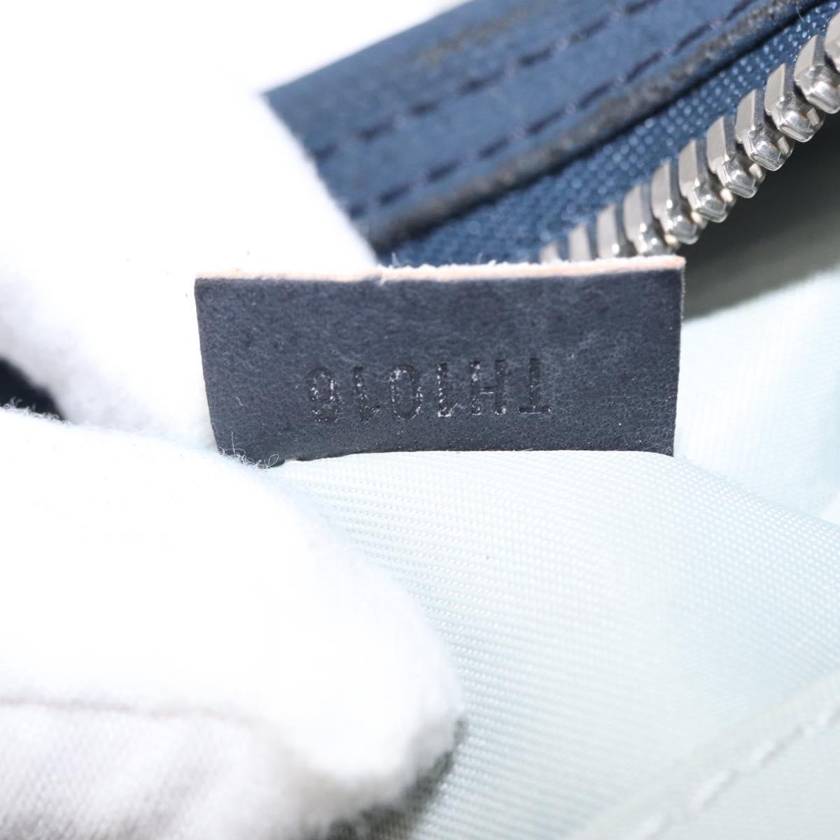 LOUIS VUITTON LV Cup Solent Shoulder Bag Coated Canvas Blue M80707 Auth hk3226