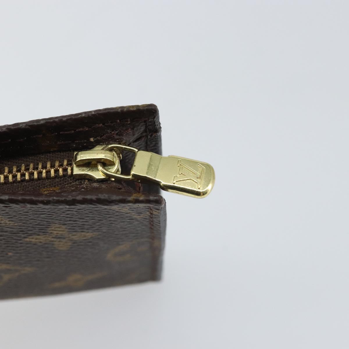 LOUIS VUITTON Monogram Bucket PM Accessory Pouch LV Auth hk3239