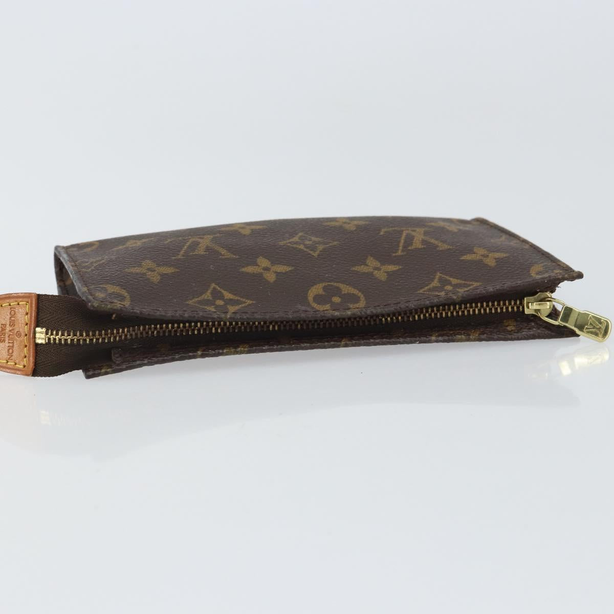 LOUIS VUITTON Monogram Bucket PM Accessory Pouch LV Auth hk3239