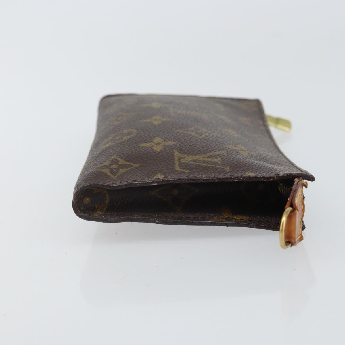 LOUIS VUITTON Monogram Bucket GM Accessory Pouch LV Auth hk3240