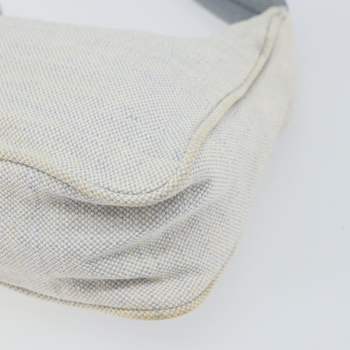 PRADA Sports Hand Bag Canvas Gray Blue Auth hk3257