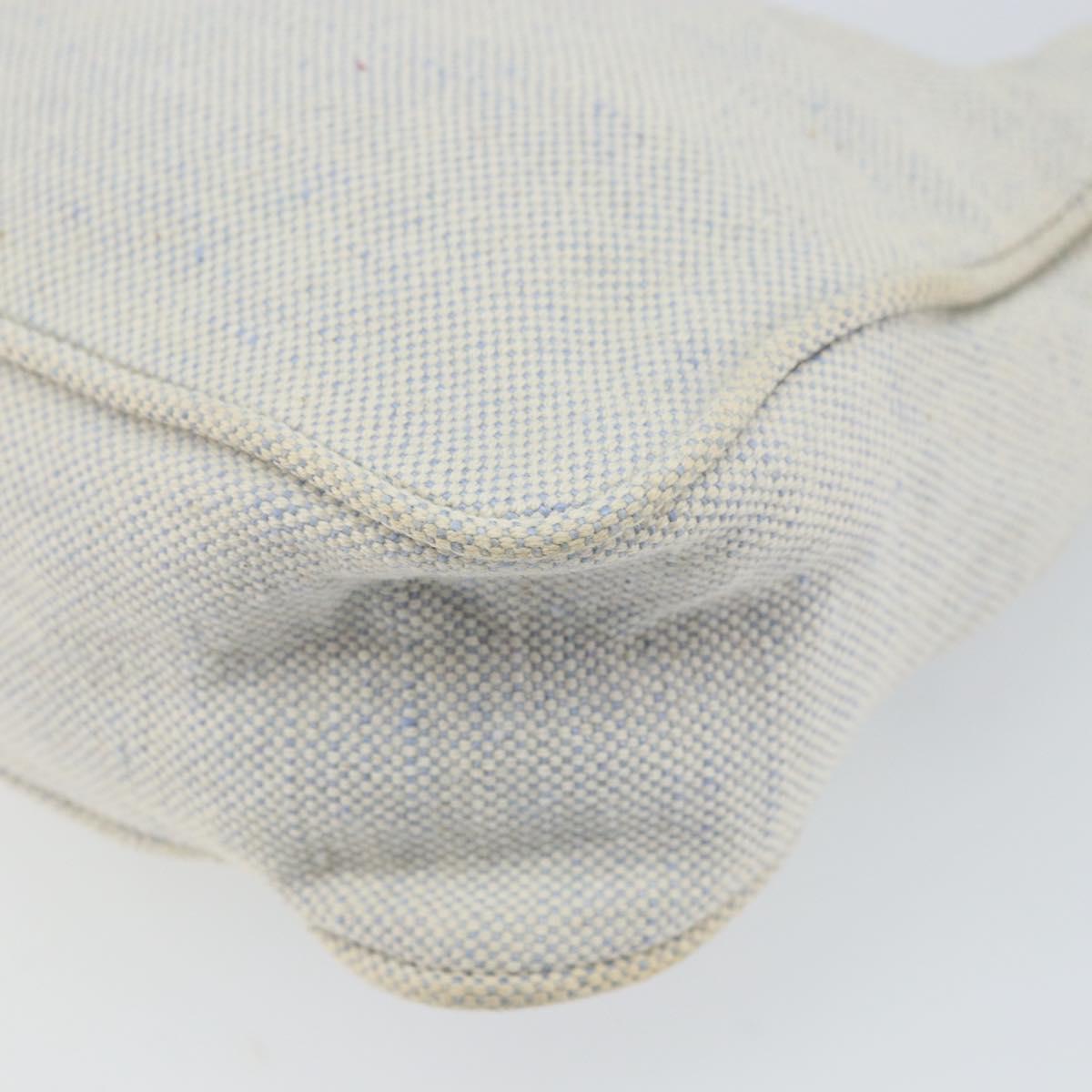 PRADA Sports Hand Bag Canvas Gray Blue Auth hk3257