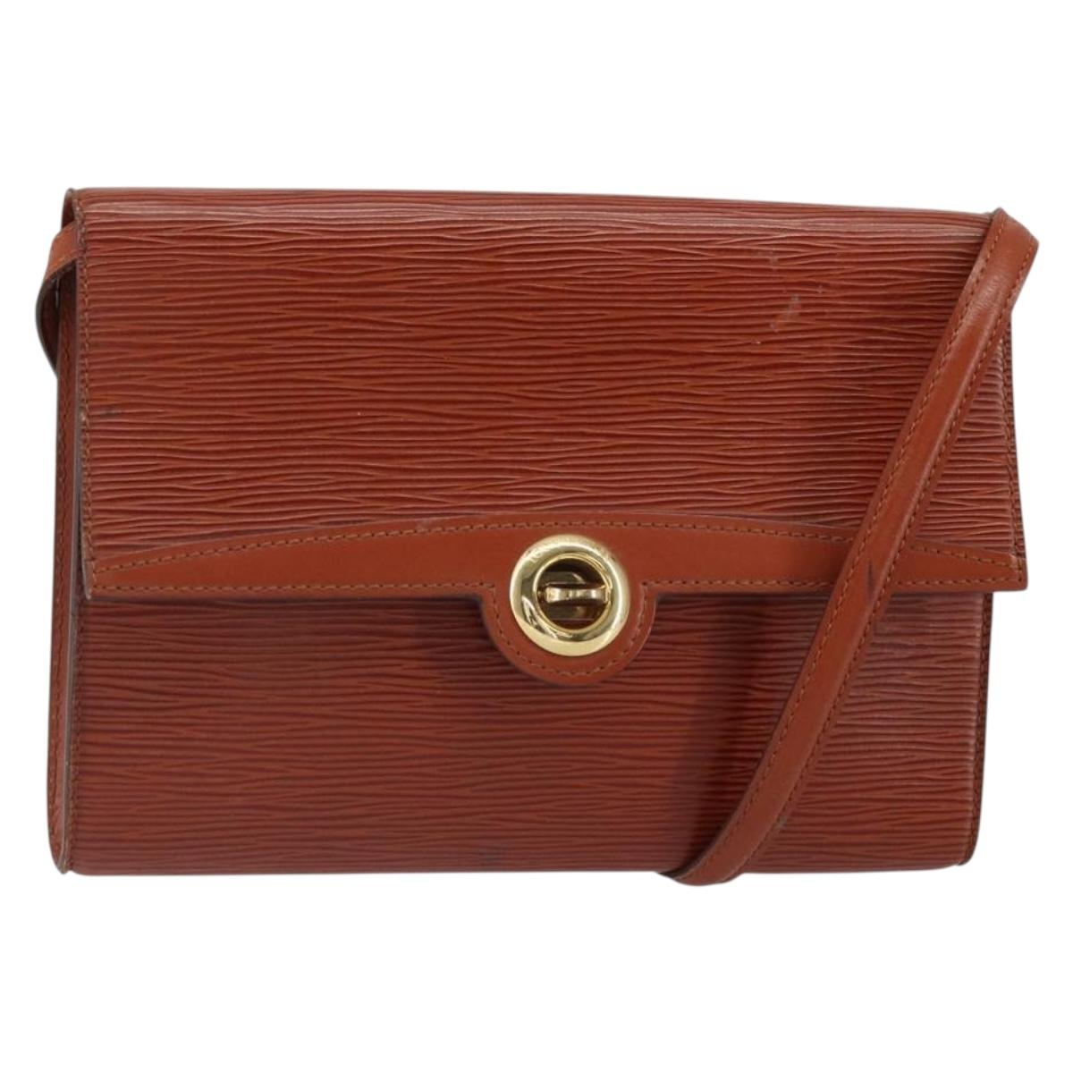 LOUIS VUITTON Epi Arsch Shoulder Bag 2Way Brown M52573 LV Auth hk3267