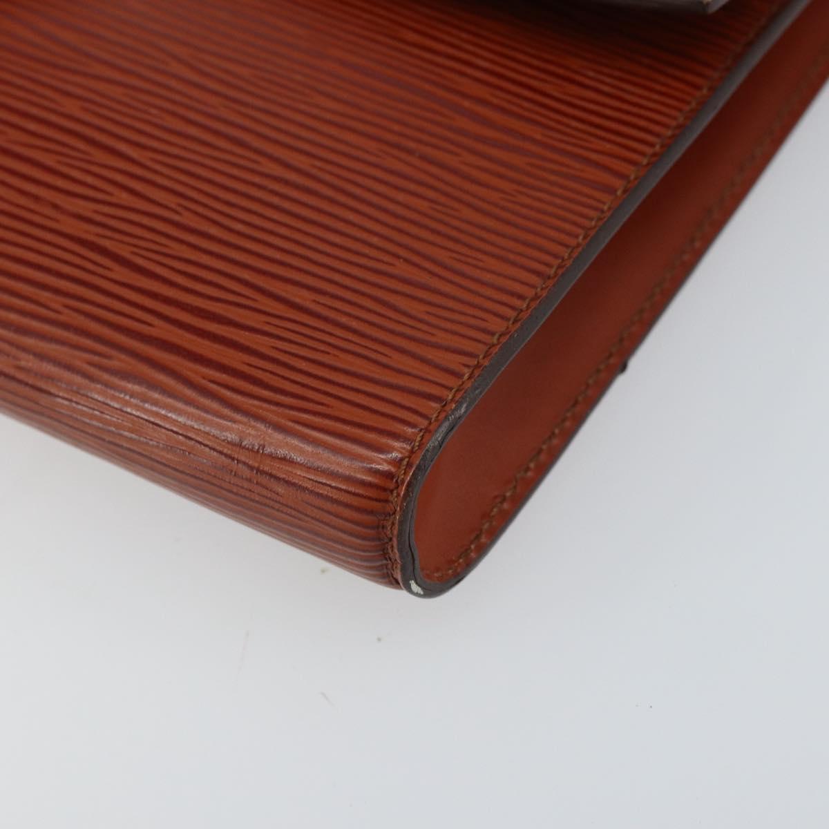 LOUIS VUITTON Epi Arsch Shoulder Bag 2Way Brown M52573 LV Auth hk3267