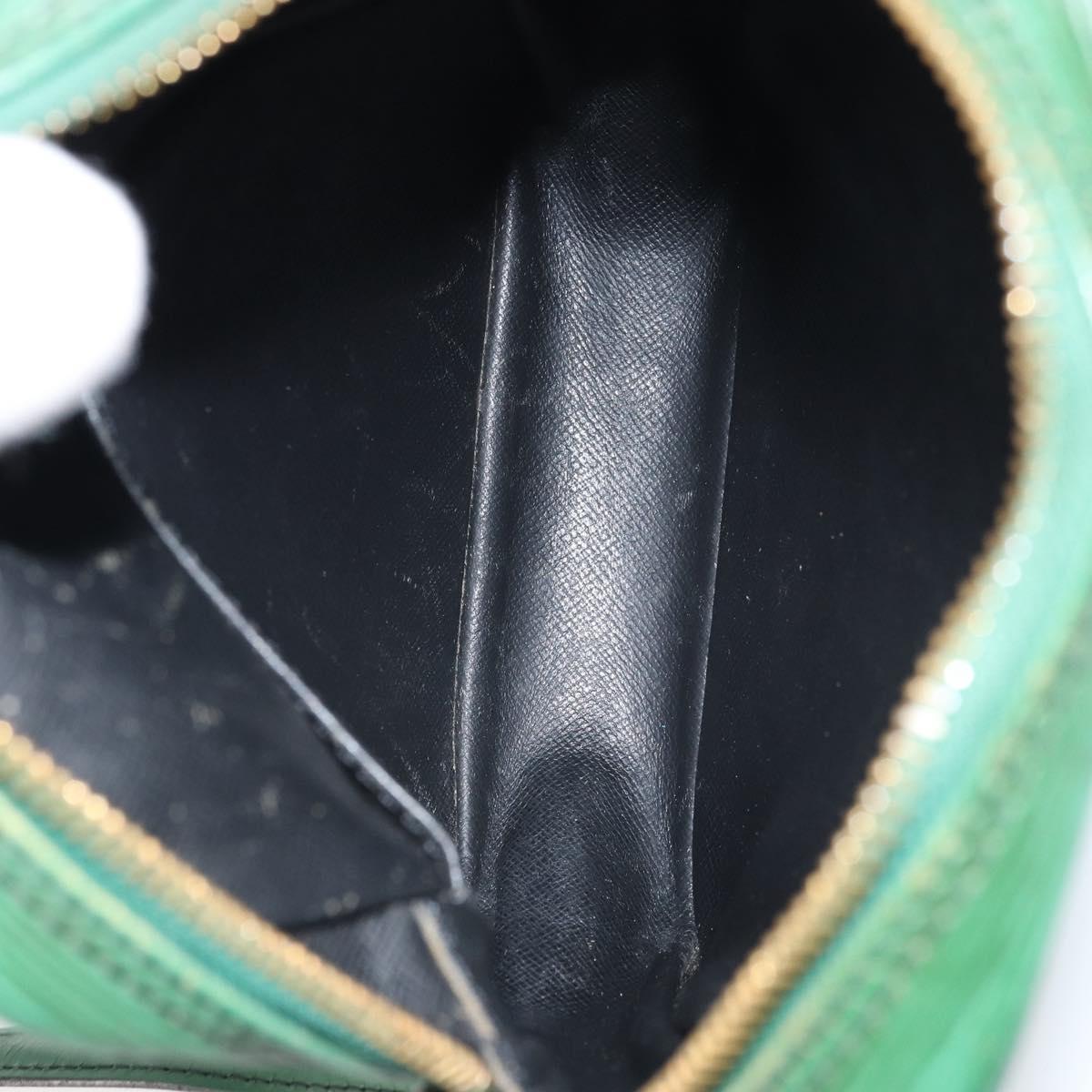 LOUIS VUITTON Epi Danube Shoulder Bag Green M45634 LV Auth hk3268