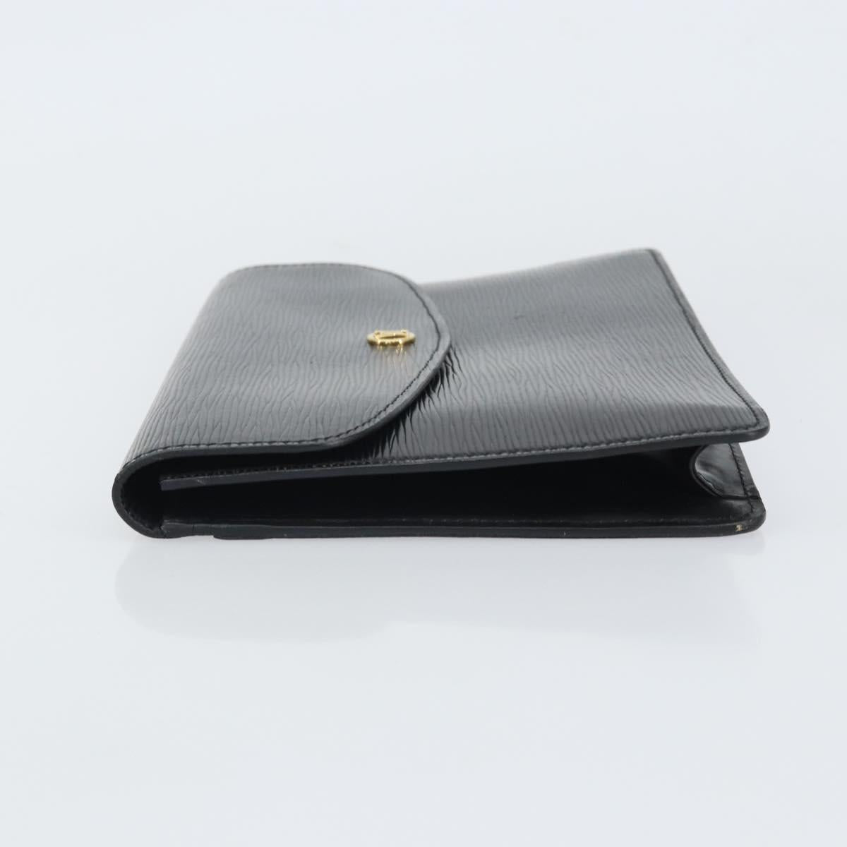 LOUIS VUITTON Epi Montaigne 27 Clutch Bag Black M52652 LV Auth hk3270