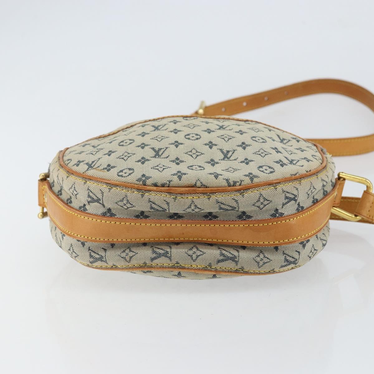 LOUIS VUITTON Monogram Mini Jeanne GM Shoulder Bag Blue M92000 LV Auth hk3271