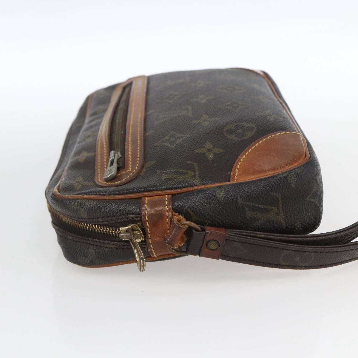 LOUIS VUITTON Monogram Marly Dragonne GM Clutch Bag M51825 LV Auth hk3273