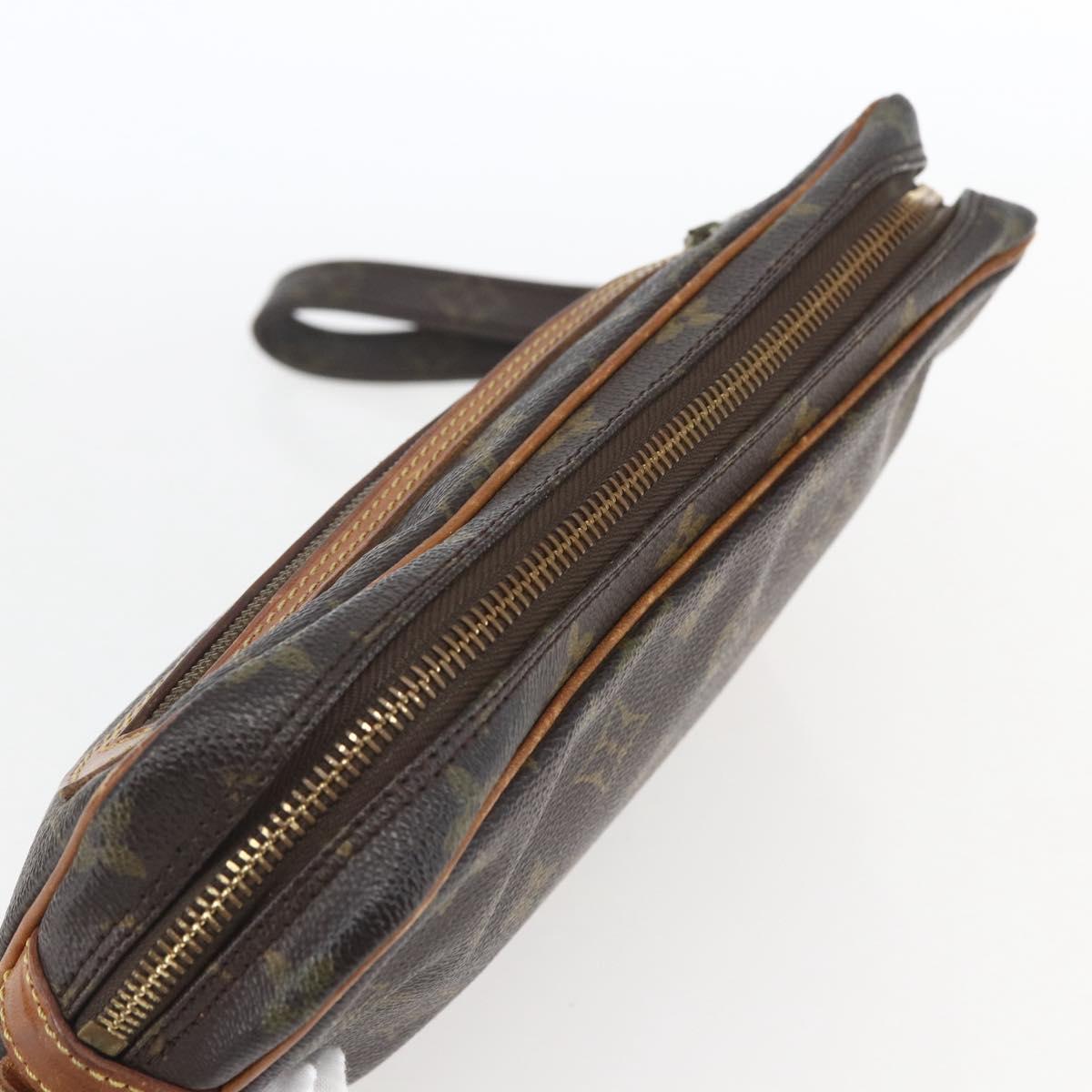 LOUIS VUITTON Monogram Marly Dragonne GM Clutch Bag M51825 LV Auth hk3273