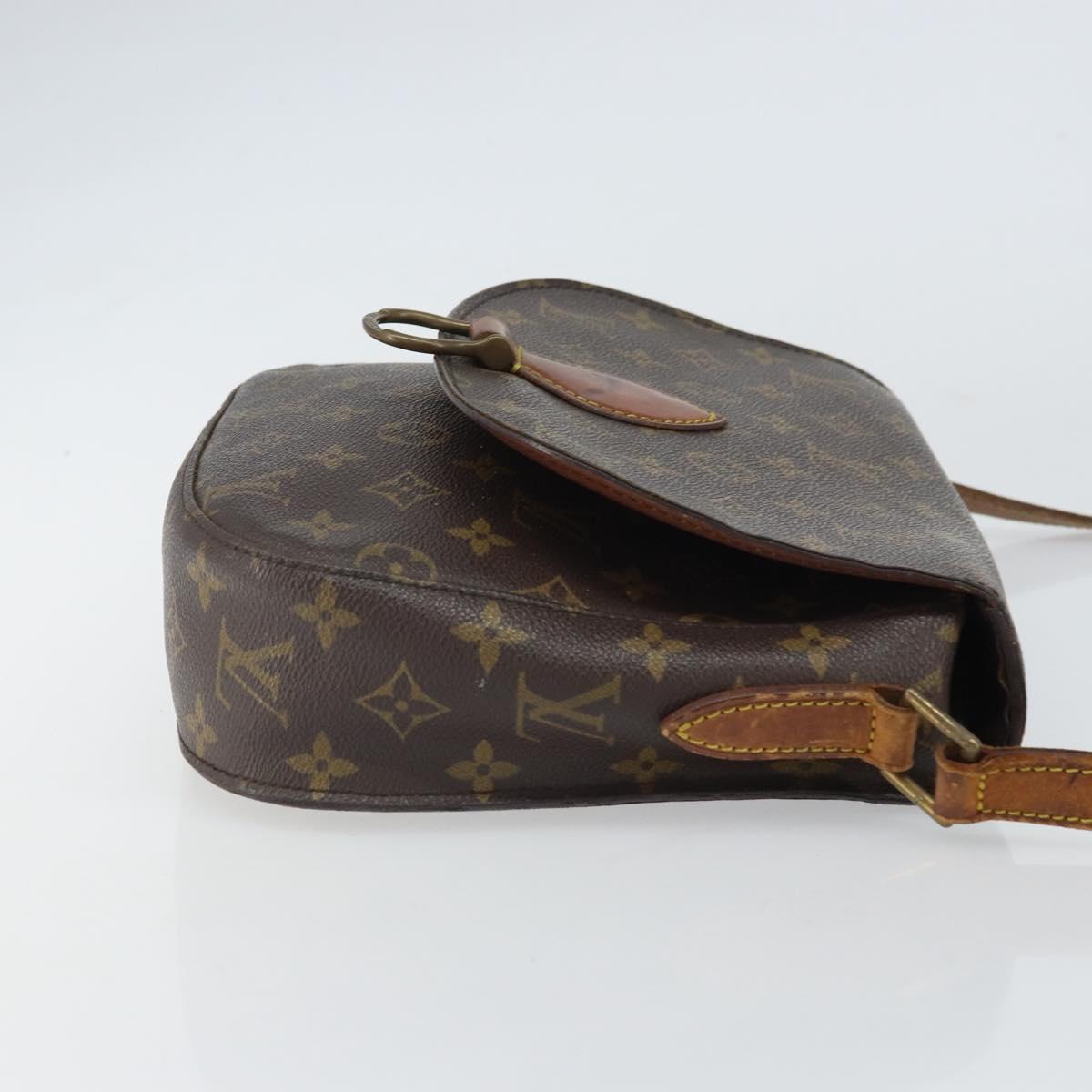LOUIS VUITTON Monogram Saint Cloud GM Shoulder Bag M51242 LV Auth hk3275