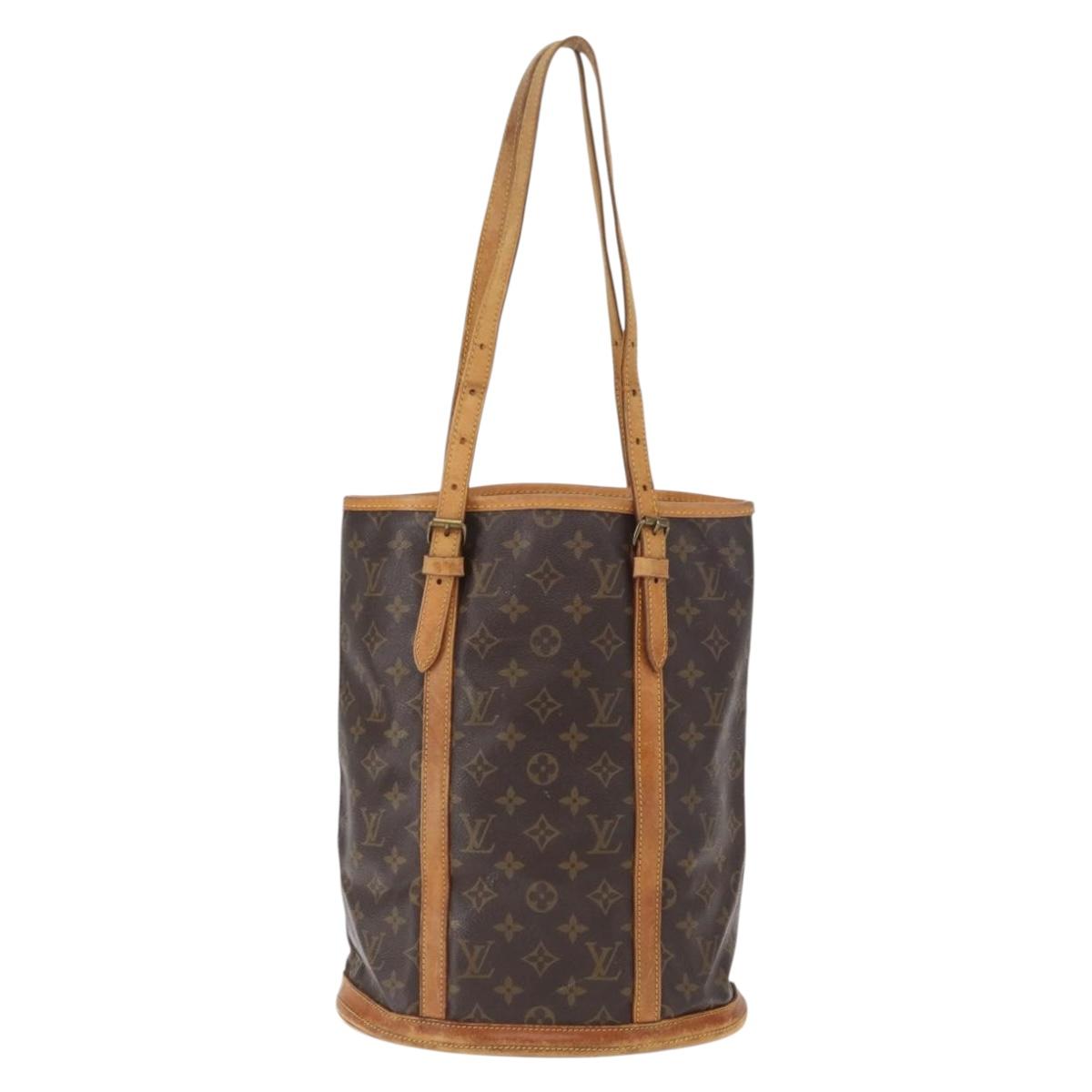 LOUIS VUITTON Monogram Bucket GM Shoulder Bag M42236 LV Auth hk3283