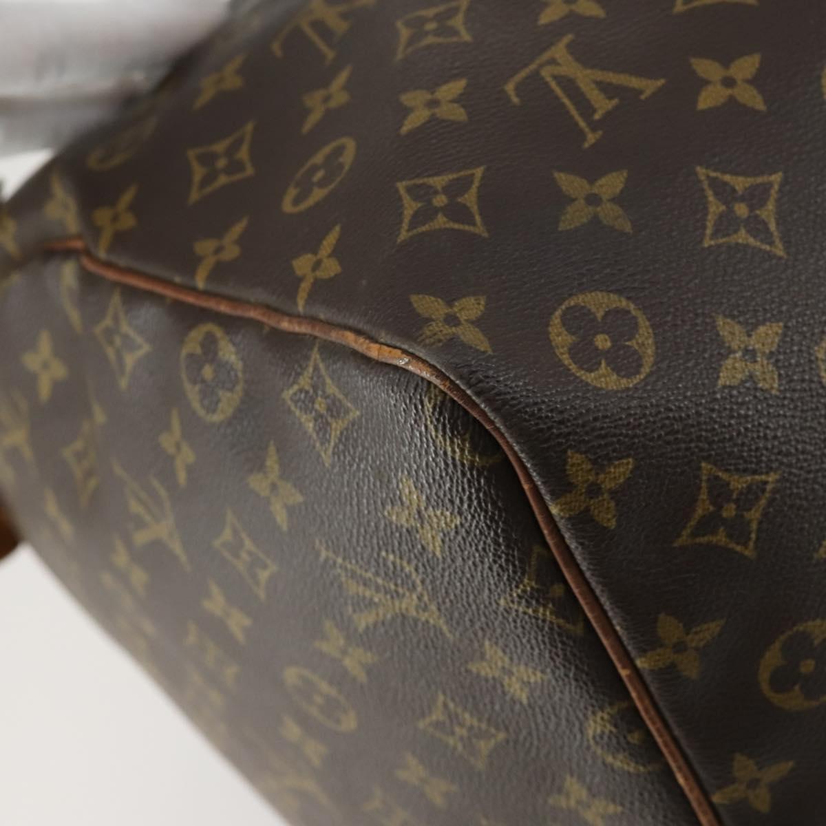 LOUIS VUITTON Monogram Keepall 60 Boston Bag M41422 LV Auth hk3288