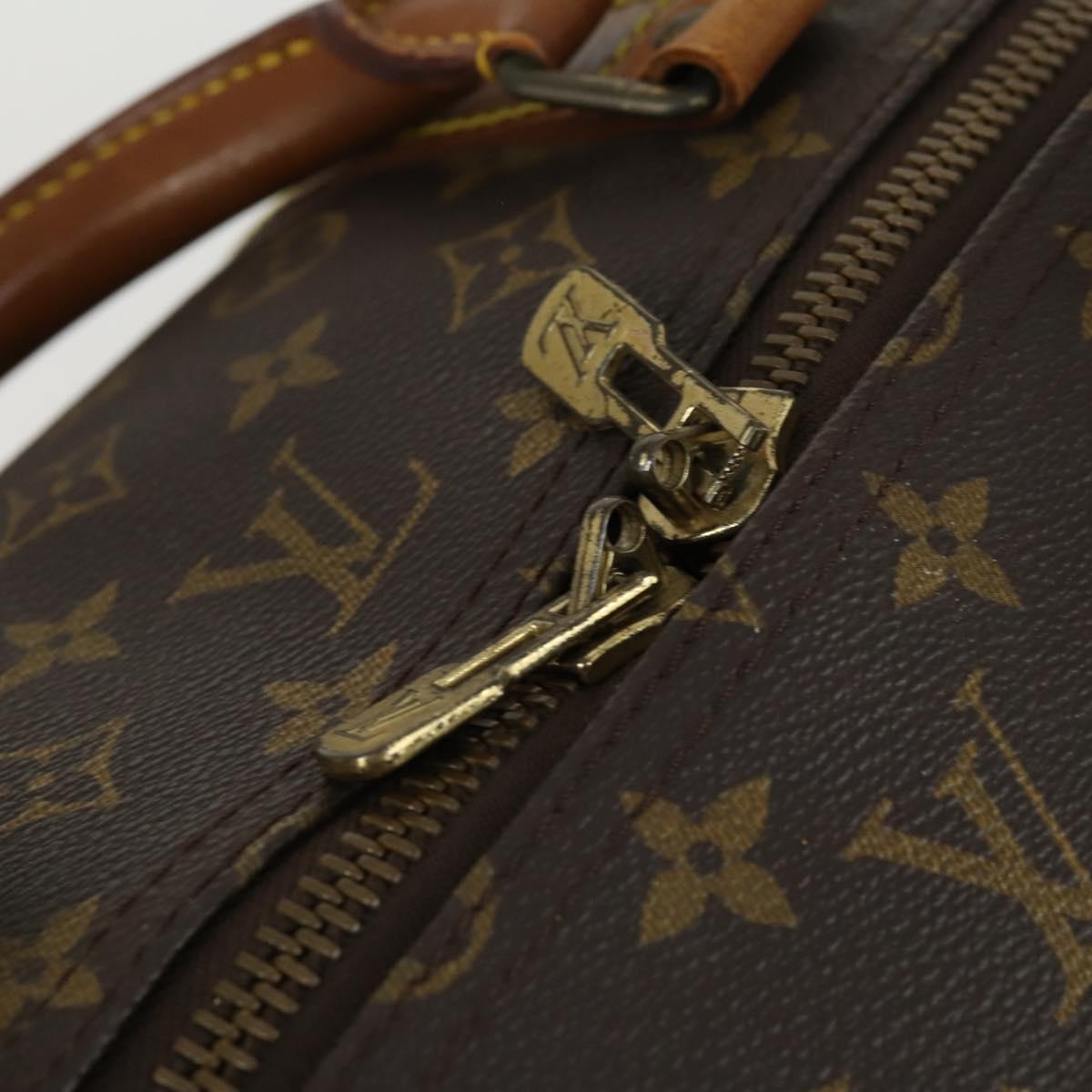 LOUIS VUITTON Monogram Keepall 60 Boston Bag M41422 LV Auth hk3288