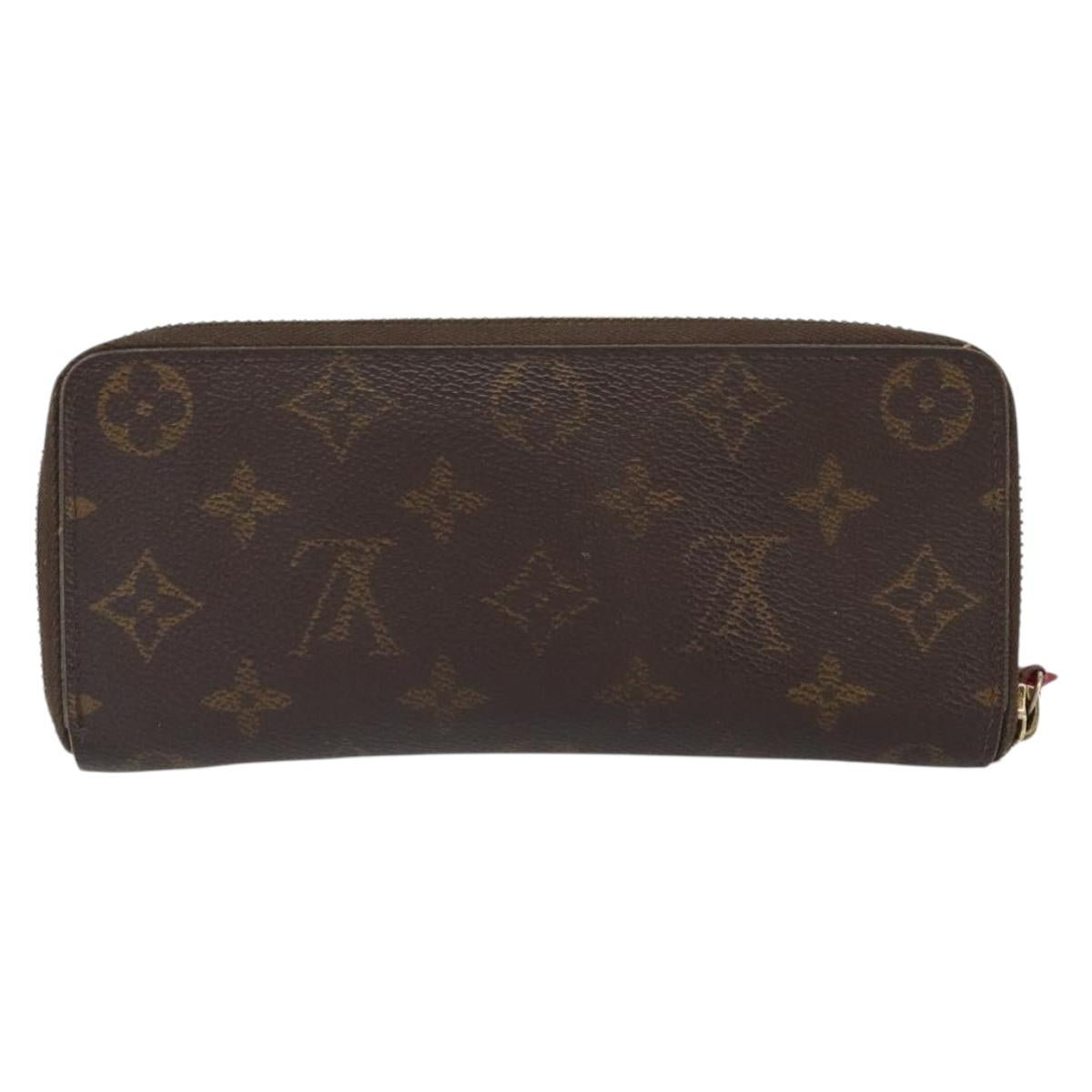 LOUIS VUITTON Monogram Portefeuille Clemence Long Wallet M60742 LV Auth hk3289
