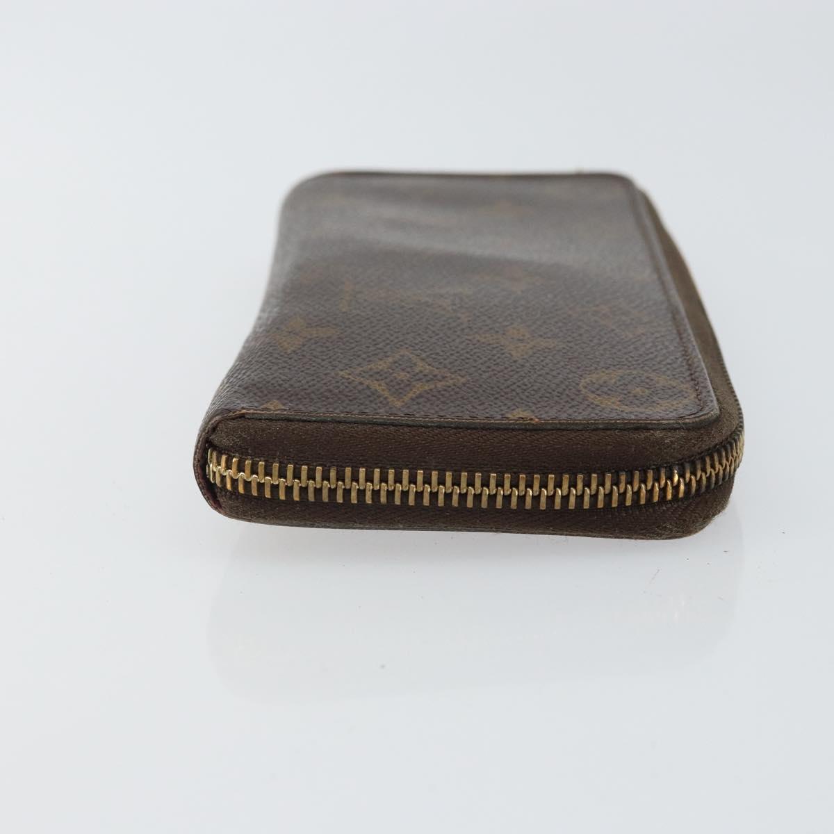 LOUIS VUITTON Monogram Portefeuille Clemence Long Wallet M60742 LV Auth hk3289