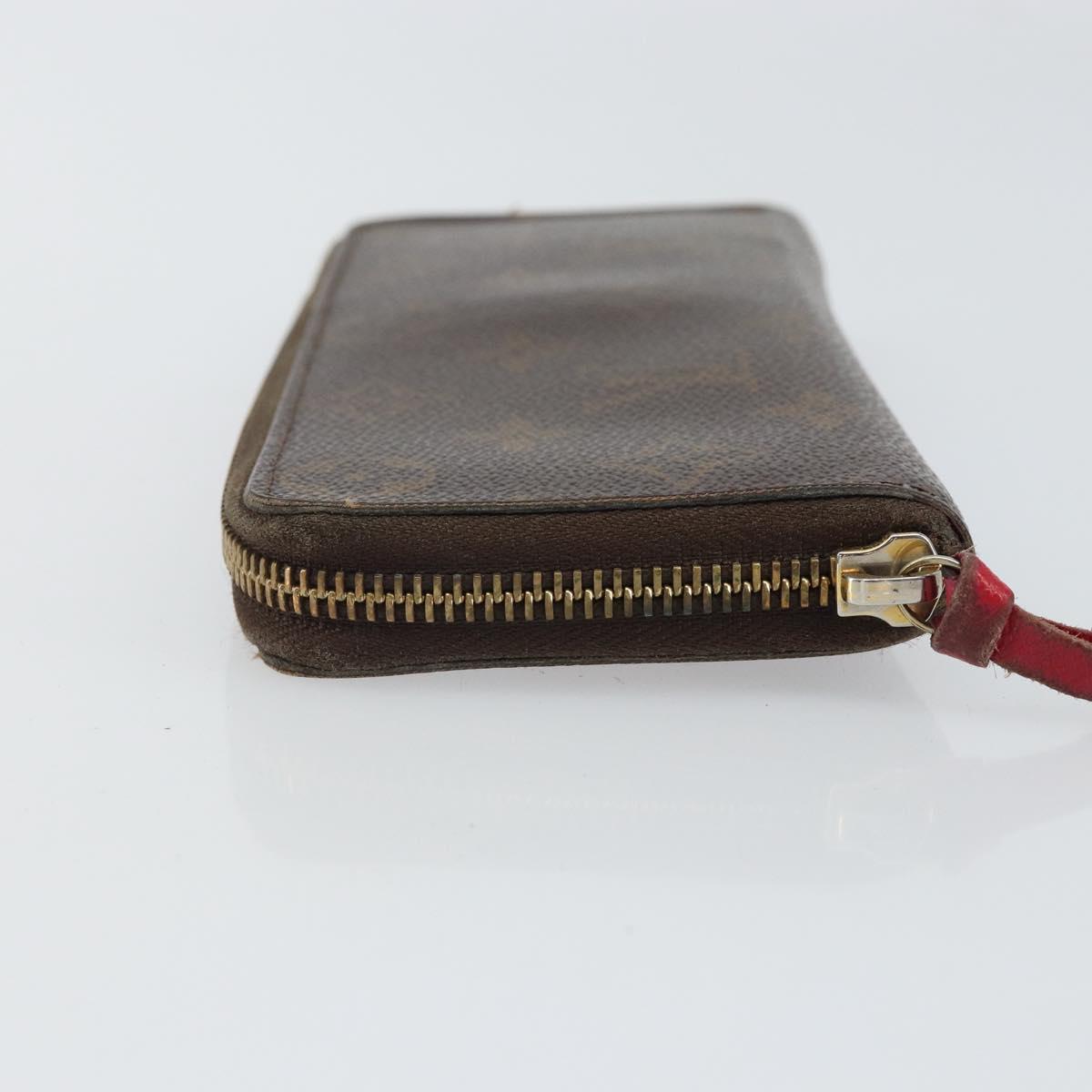 LOUIS VUITTON Monogram Portefeuille Clemence Long Wallet M60742 LV Auth hk3289