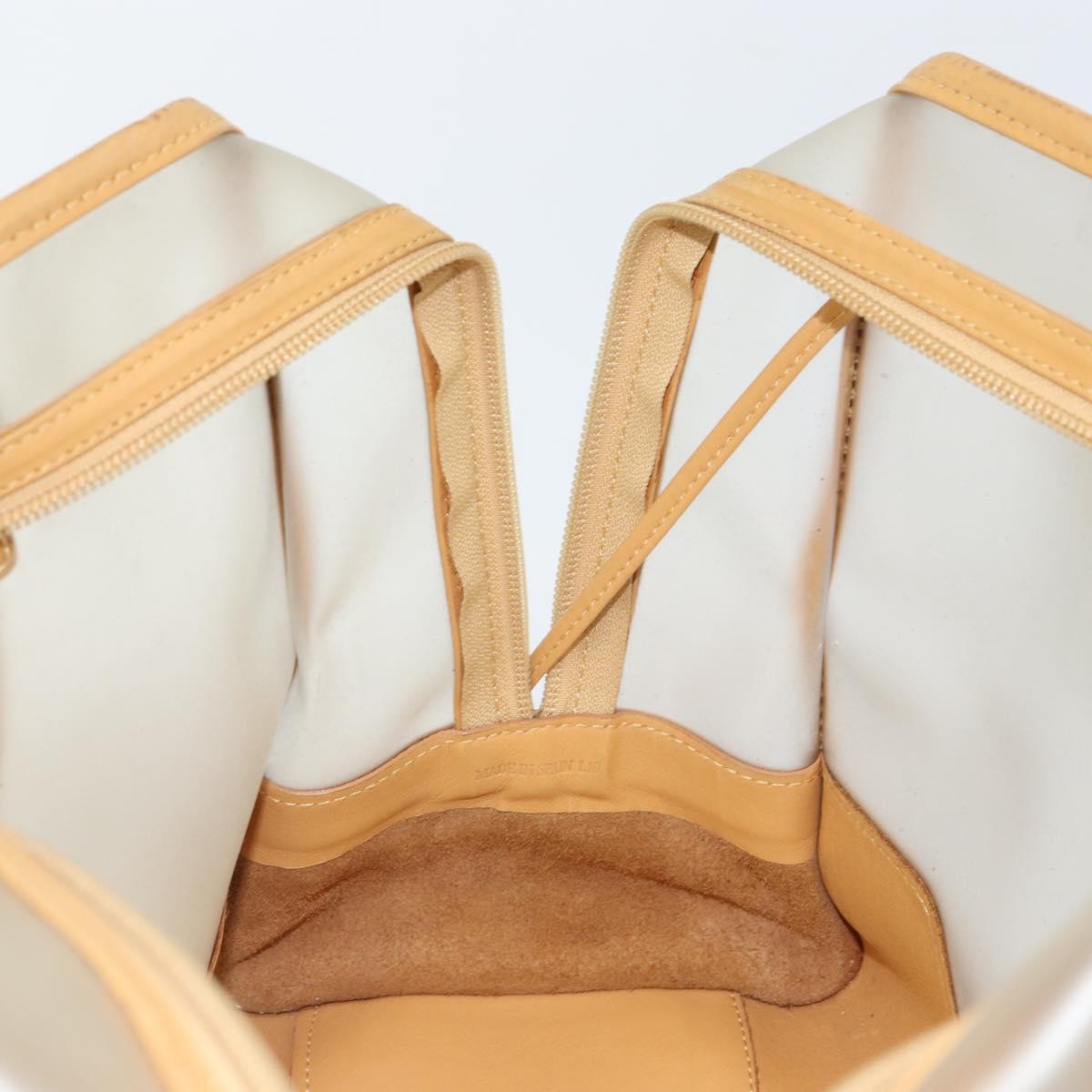 LOEWE Anagram Limited Model Amazona 30 Hand Bag Vinyl Clear Silver Auth hk3315