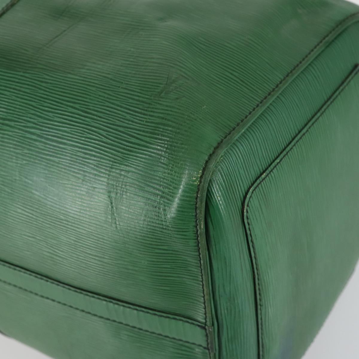 LOUIS VUITTON Epi Keepall 50 Boston Bag Green M42964 LV Auth hk3328