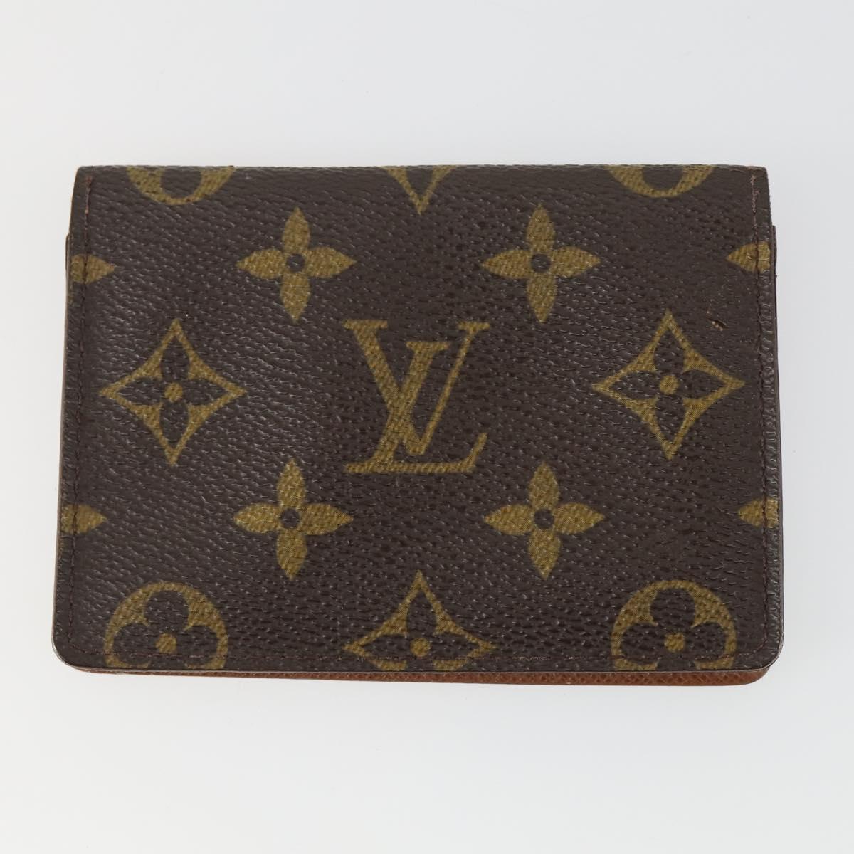 LOUIS VUITTON Monogram Wallet 3 Set LV Auth hk3333