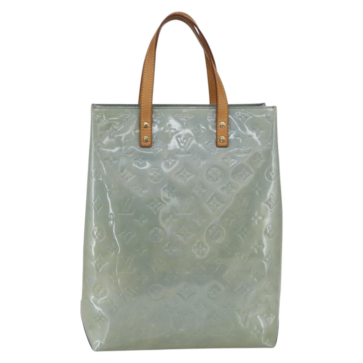 LOUIS VUITTON Monogram Vernis Reade MM Hand Bag Lavande M91226 LV Auth hk3338