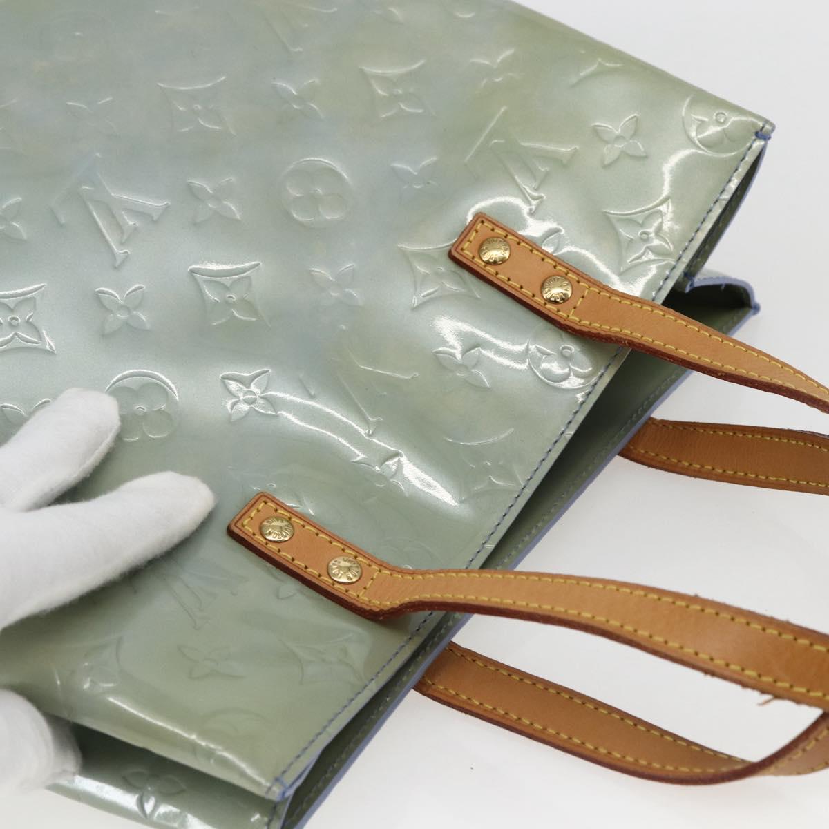 LOUIS VUITTON Monogram Vernis Reade MM Hand Bag Lavande M91226 LV Auth hk3338