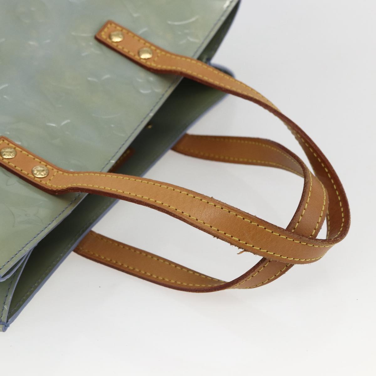 LOUIS VUITTON Monogram Vernis Reade MM Hand Bag Lavande M91226 LV Auth hk3338