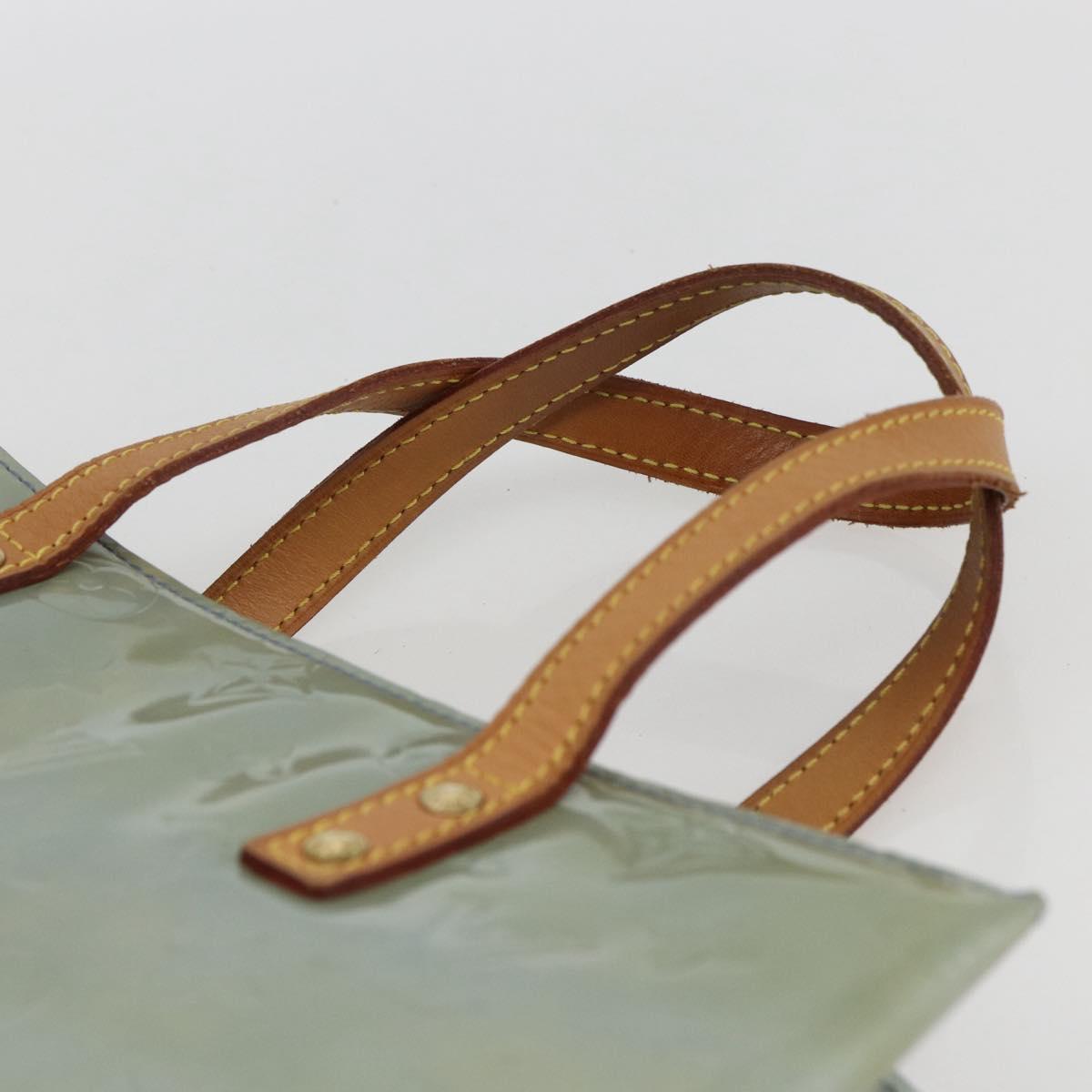 LOUIS VUITTON Monogram Vernis Reade MM Hand Bag Lavande M91226 LV Auth hk3338