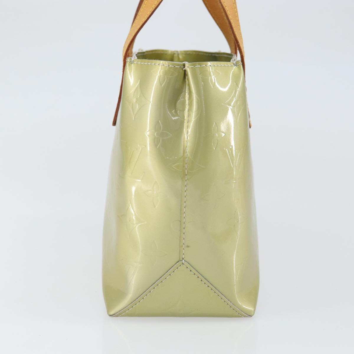 LOUIS VUITTON Monogram Vernis Reade PM Hand Bag Gris M91145 LV Auth hk3341