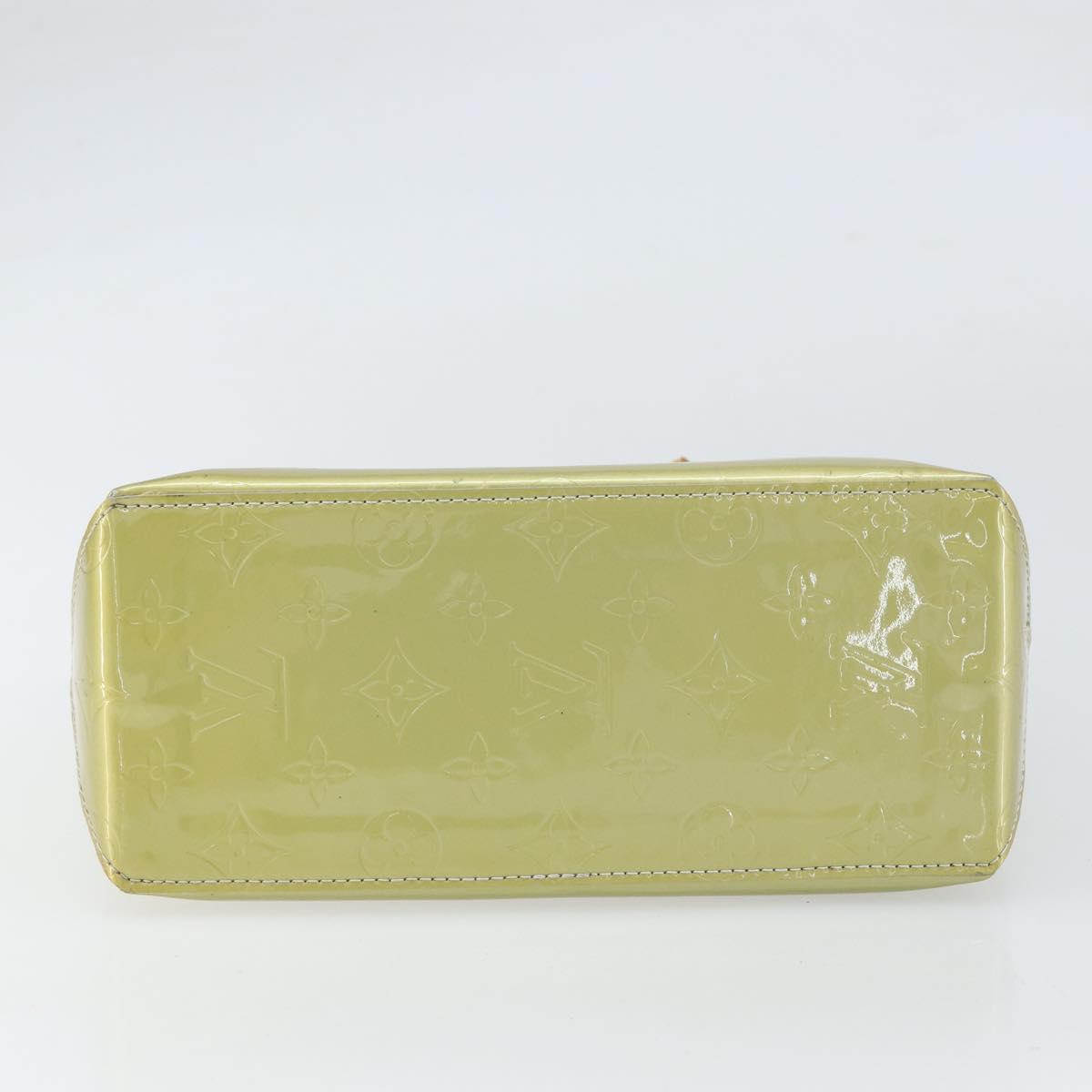 LOUIS VUITTON Monogram Vernis Reade PM Hand Bag Gris M91145 LV Auth hk3341