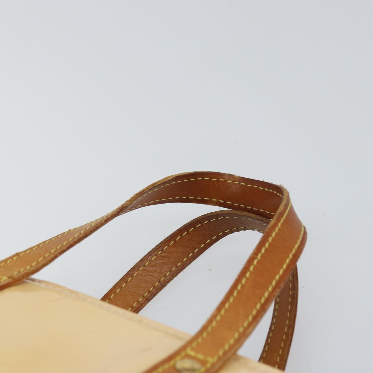 LOUIS VUITTON Monogram Vernis Reade PM Bag Marshmallow Pink M91306 Auth hk3342