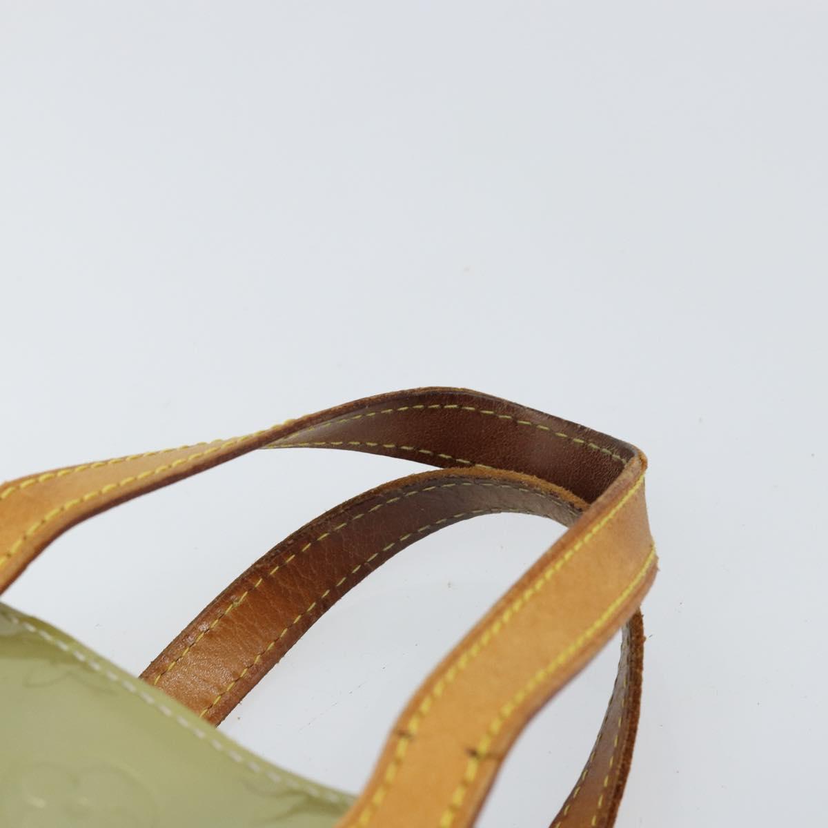 LOUIS VUITTON Monogram Vernis Reade PM Hand Bag Gris M91145 LV Auth hk3343