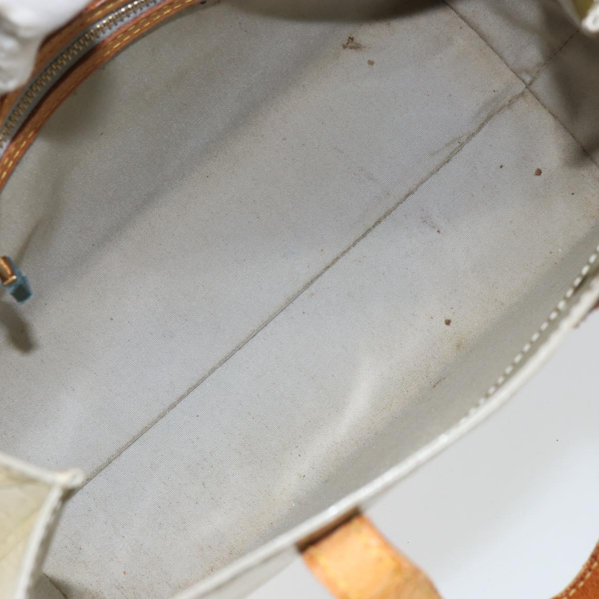 LOUIS VUITTON Monogram Vernis Reade PM Hand Bag Gris M91145 LV Auth hk3344